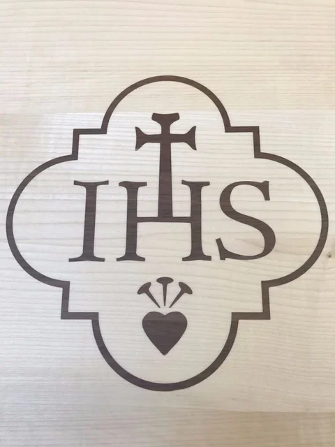 Solid-wood inlay · finished motif – Image 3