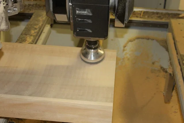 Orbital sanding with CNC technology
