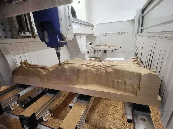 Freialtar Fahrenberg · surface milling of the back