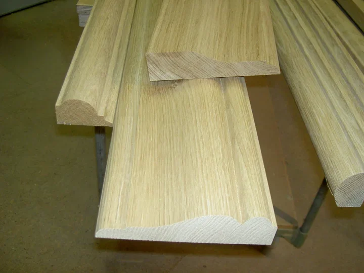 A selection of custom profile cross-sections – custom profiles by surface milling
