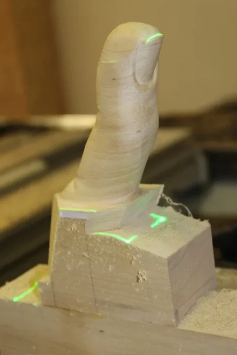 Fertiger Finger