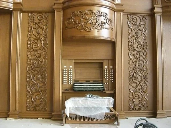 "Parterre" der Orgel